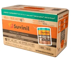 Verniz Suvinil Proteção Máxima Deck embalagem de papel