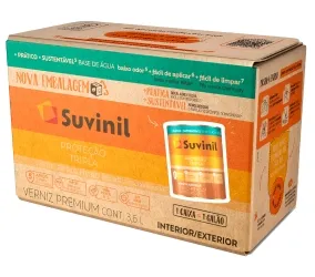 Verniz Suvinil Proteção Tripla embalagem de papel