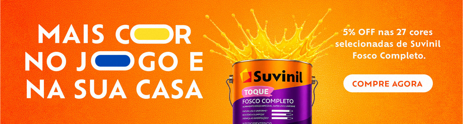 Confira as cores para celebrar o ano com Suvinil