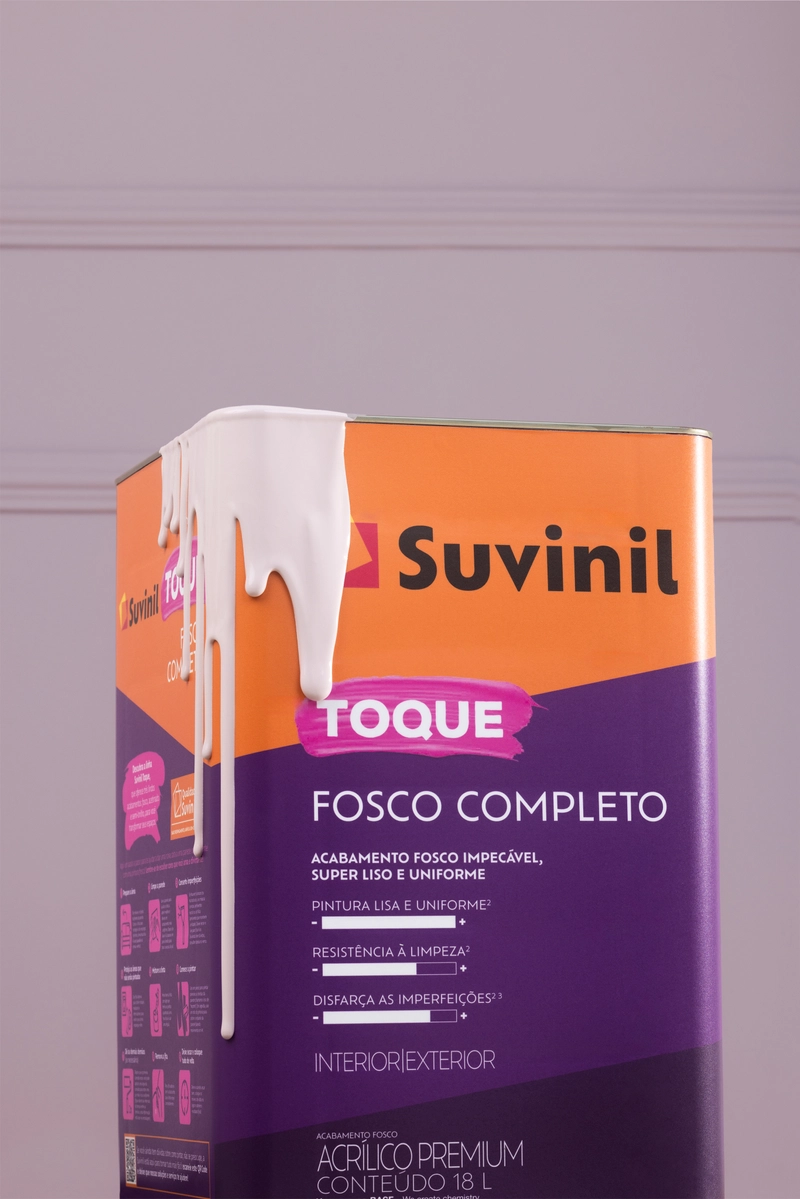 suvinews Lata de tinta Suvinil Toque Fosco Completo